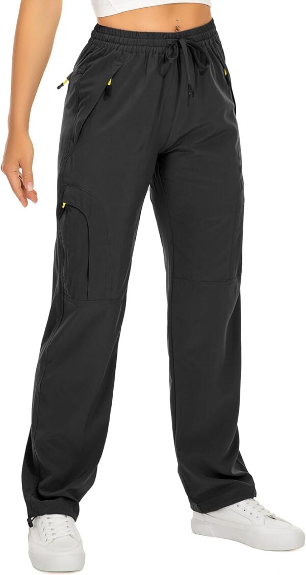 Best women's quick-dry cargo hiking pants with side pockets