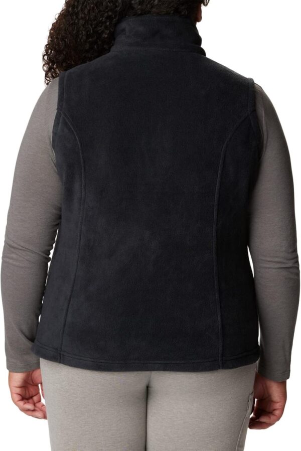 Columbia Women's Benton Springs lightweight fleece vest in navy blue