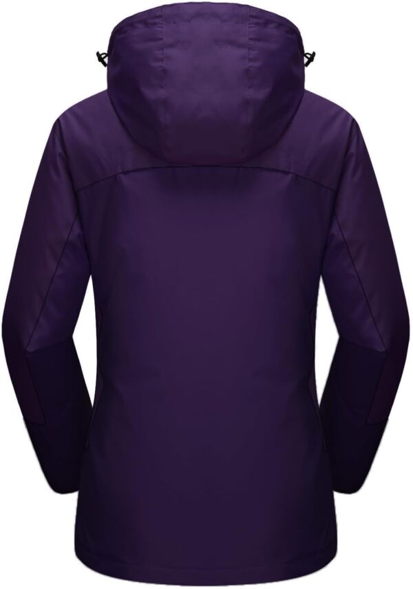 Best 3-in-1 winter jacket for women in waterproof ski parka style