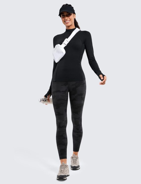 Women's CRZ YOGA high waisted leggings with pockets for workout