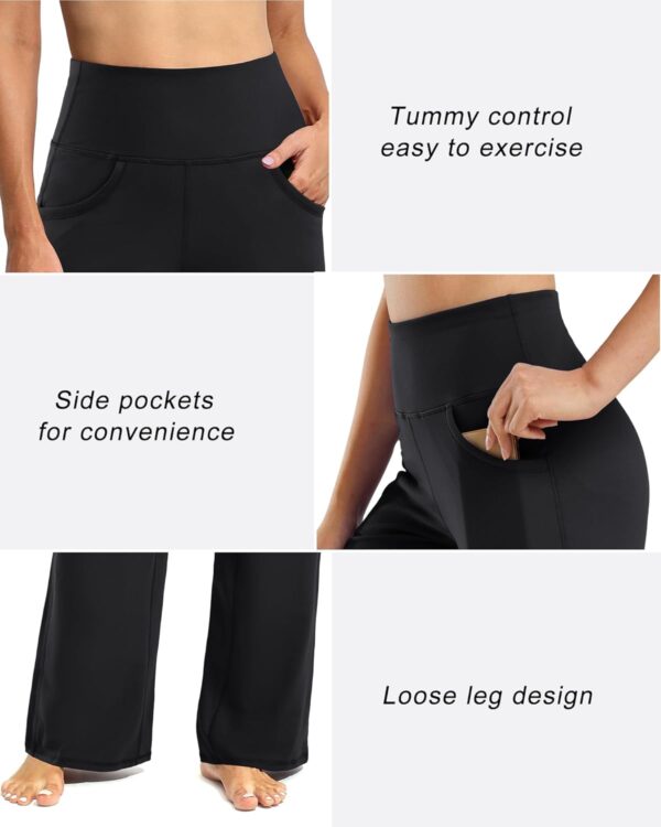 Comfortable wide leg pants for women with pockets in gray