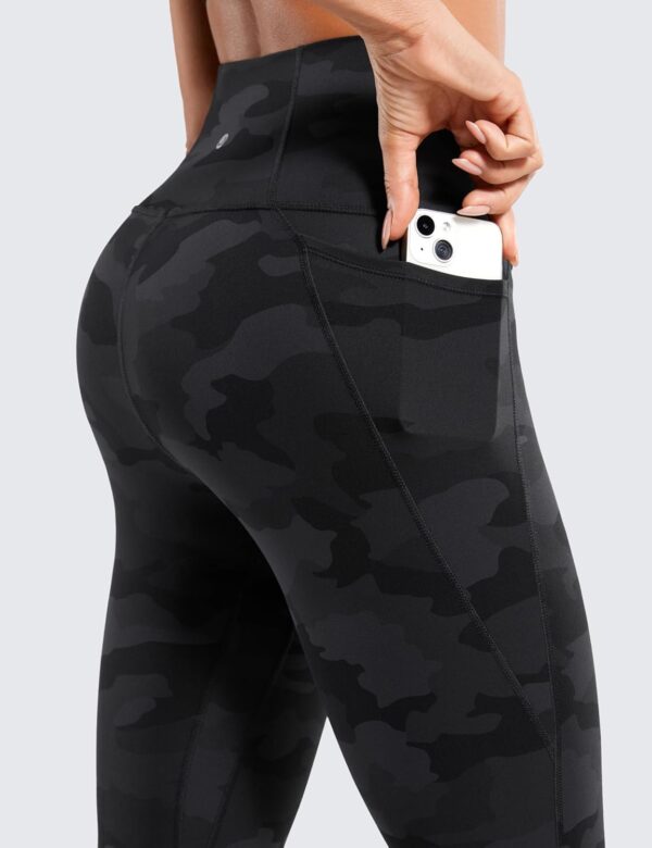 Women's CRZ YOGA high waisted leggings with pockets for workout