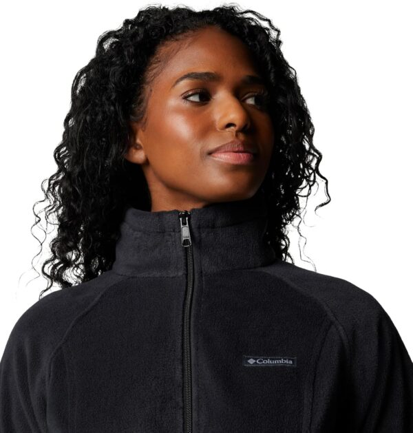 Columbia Women's Benton Springs fleece jacket full zip in navy blue