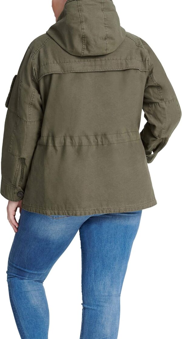 Levi's women's lightweight military jacket in casual fit, cotton blend material